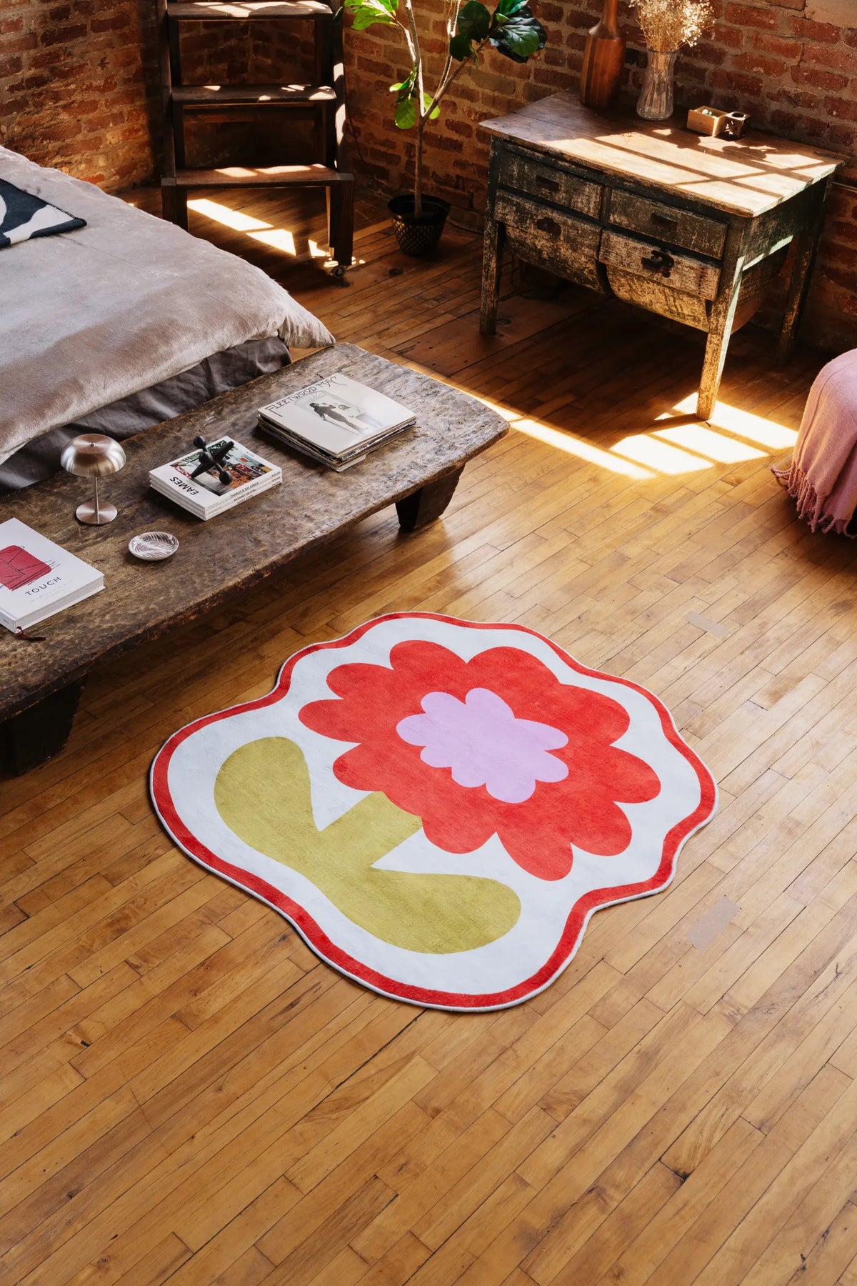 Flower Rug by Anne Julie