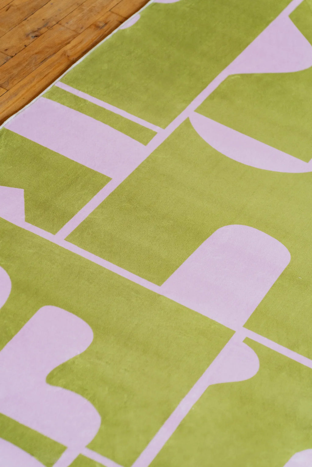 Abstract Patchwork Rug by Becca Franks