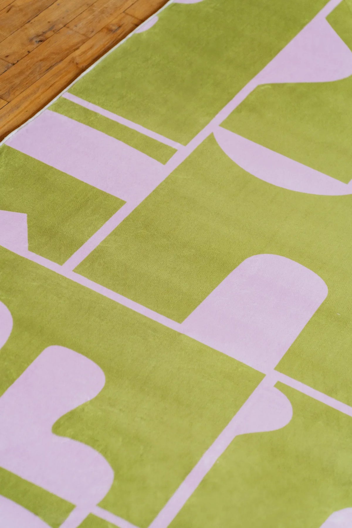 Abstract Patchwork Rug by Becca Franks