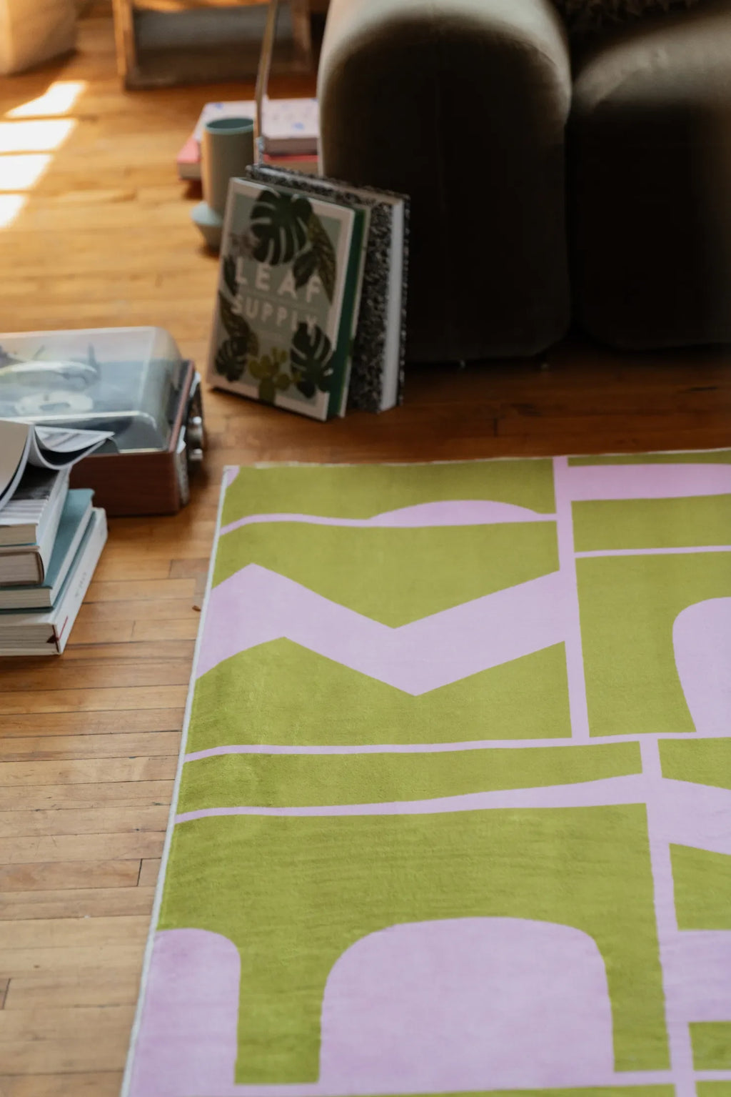Abstract Patchwork Rug by Becca Franks